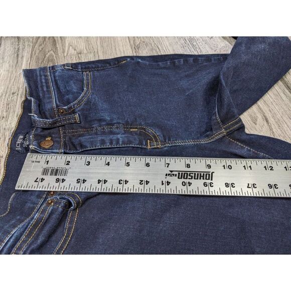 J. Crew Womens Size 26 Pockets Curvy High Rise Skinny Denim Blue Jeans - Picture 10 of 11